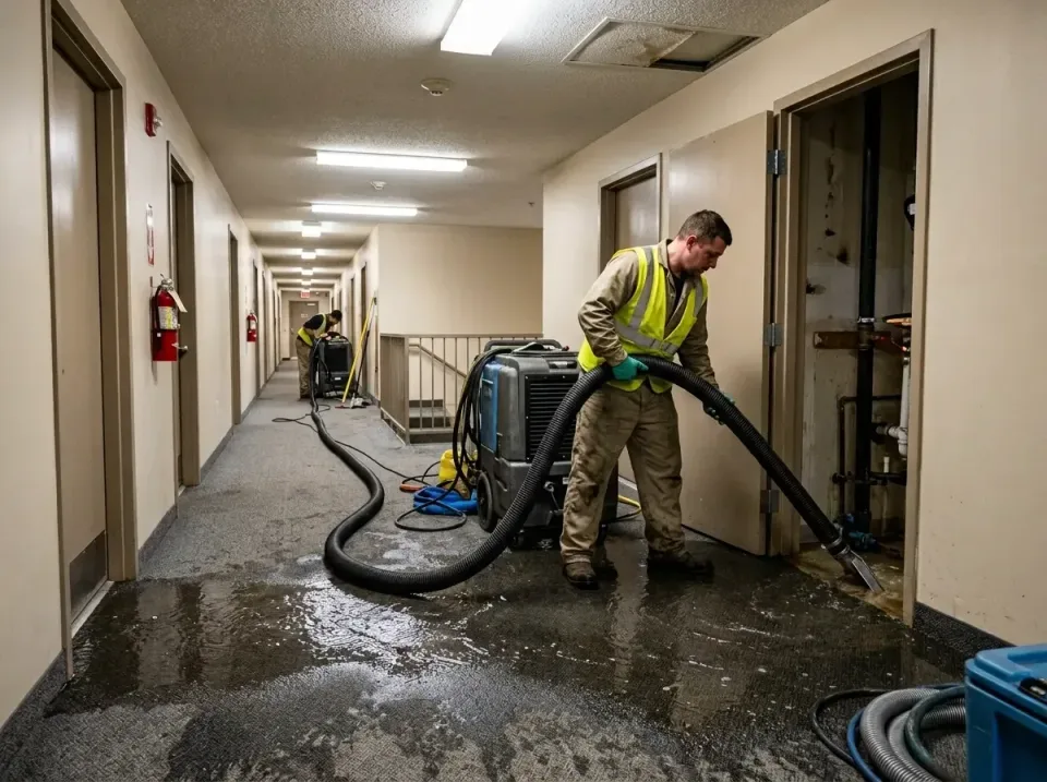 multi-unit-apartment-hallway-f-005 — frequently asked questions, Emergency Burst Pipe Water Extraction & Removal in Triana,…
